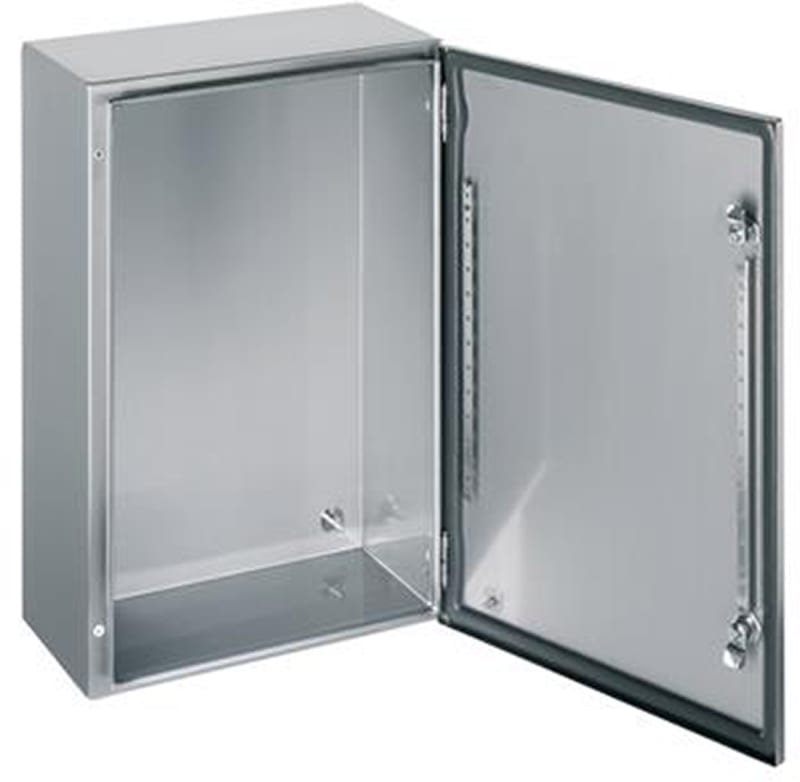 Schneider Electric PanelSet S3X stainless 316L, Scotch Brite® finish, H700XW500XD250 mm. NSYS3X7525H