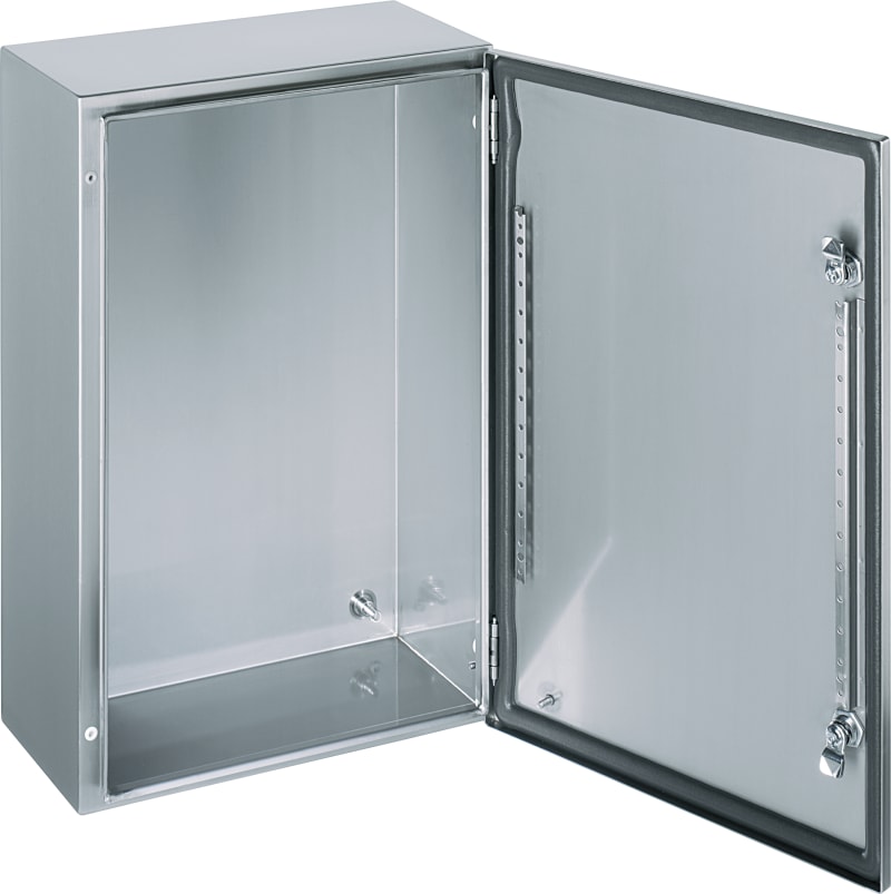 Schneider Electric PanelSet S3X stainless 316L, Scotch Brite® finish, H800XW800XD300 mm. NSYS3X8830H