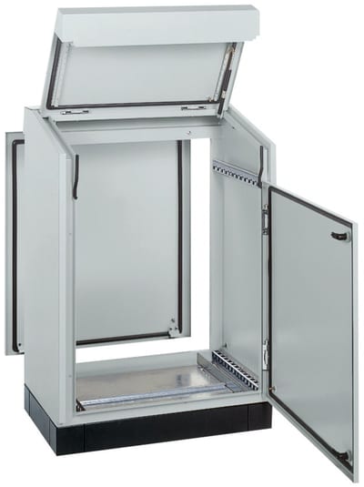 Schneider Electric PanelSeT SD Compact control desk with rear panel - H1000XW1000XD597 - IP55 NSYSD10R