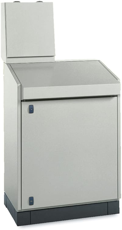 Schneider Electric PanelSeT SD Compact control desk with rear panel - H1000XW600XD597 - IP55 NSYSD6R