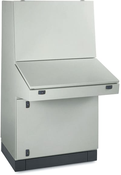 Schneider Electric PanelSeT SD Control desk with console - H1400XW800XD845 - IP55 NSYSDF88
