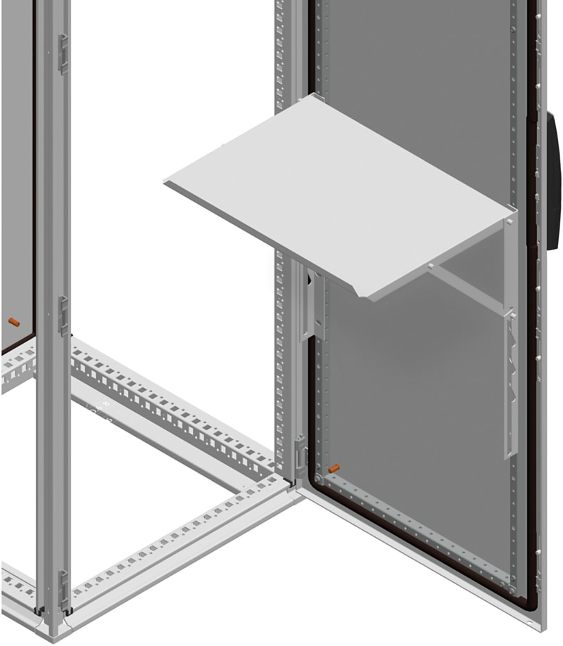 Schneider Electric NSYSDT8 Folding support tray - 800 mm enclosure - 30 kg load