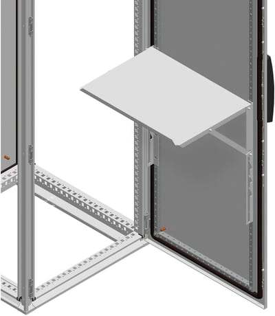 Schneider Electric NSYSDT8 Folding support tray - 800 mm enclosure - 30 kg load