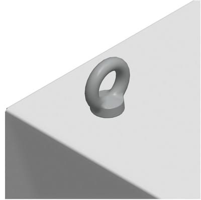 Schneider Electric PanelSeT SM M12 Lifting Eyebolt Set, Galvanized Cast Steel