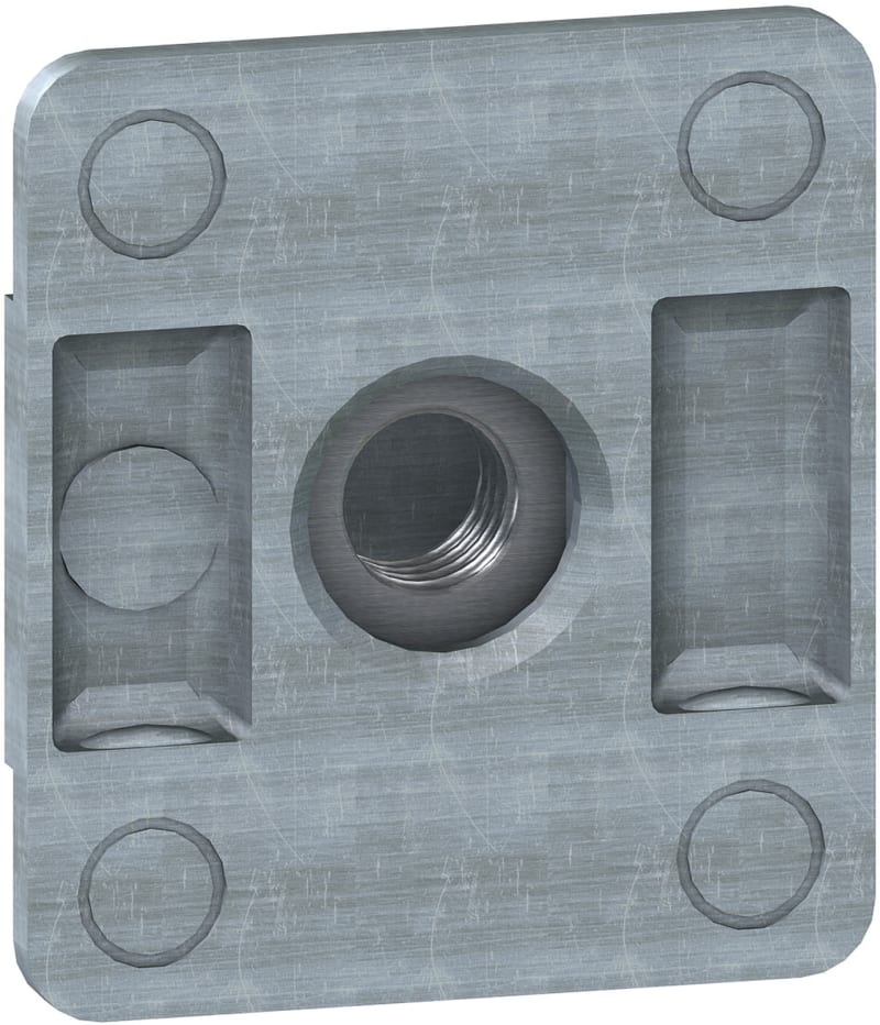 Schneider Electric Quarter-turn sliding nut - M6. Supply: 10 units NSYSNM6