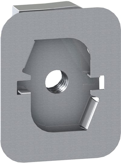 Schneider Electric Serrated quarter-turn sliding nut - M8. Supply: 10 units NSYSNSM8