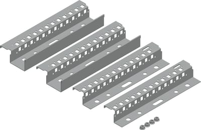 Schneider Electric PanelSeT SM top/bottom adjustment rail - depth 300 mm NSYSTBR3