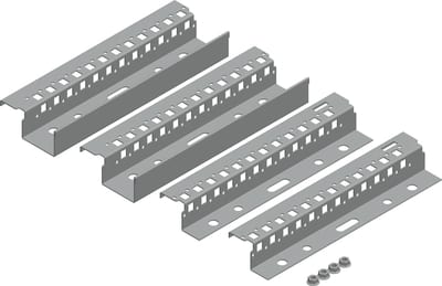Schneider Electric PanelSeT SM top/bottom adjustment rail - depth 400 mm NSYSTBR4