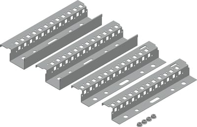 Schneider Electric PanelSeT SM top/bottom adjustment rail - depth 600 mm NSYSTBR6