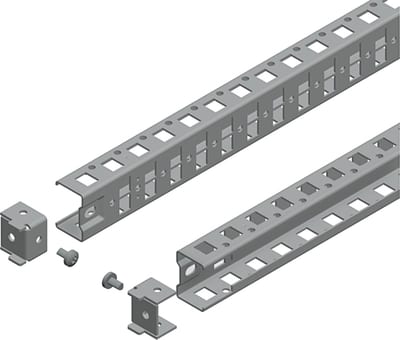 Schneider Electric Universal cross rails, PanelSeT SFN, PanelSeT SF, PanelSeT SM, H40 W2000MM, 1 row, set of 2 NSYSUCR40200