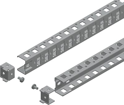 Schneider Electric Universal cross rails, PanelSeT SFN, PanelSeT SF, PanelSeT SM, H40 W800MM, 1 row, set of 2 NSYSUCR4080