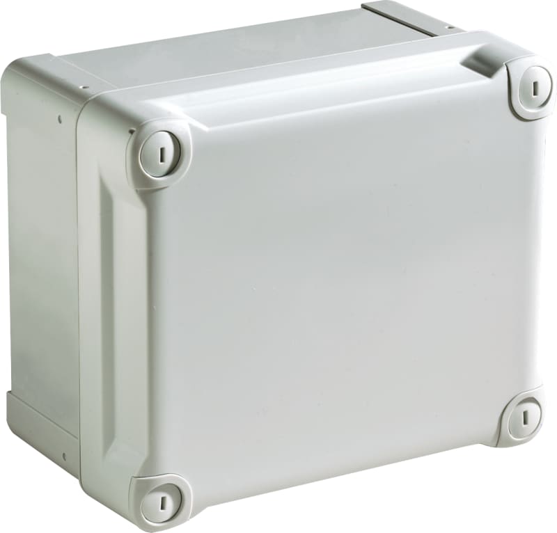 Schneider Electric PC box IP66 IK08 RAL7035 INT.H275W225D120 EXT.H291W241D128 opaque PC cover H60 NSYTBP292412H