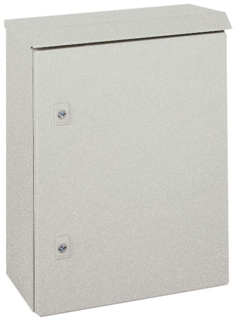 Schneider Electric PanelSet WM enclosure canopy W200XD150 Colour RAL7035. Fixings supplied. NSYTJ2015