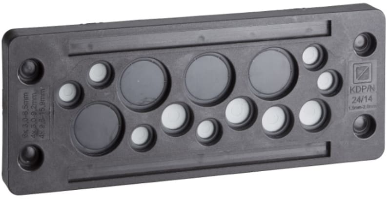 Schneider Electric NSYTSA2423SE PanelSeT Cable Entry Plate 23 Entries IP65