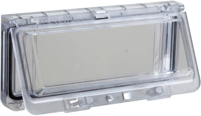 Schneider Electric Plastic window with hinged transparent cover. L78XW95XD25MM. NSYVA274MA