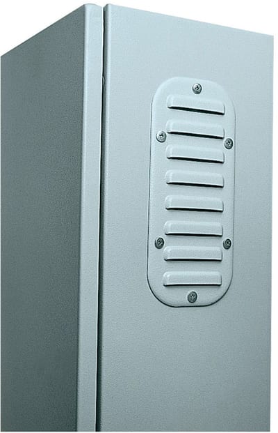 Schneider Electric Metal outlet grille cut-out 216X62MM ext dim 244X90MM IP20 NSYCAG216X62M