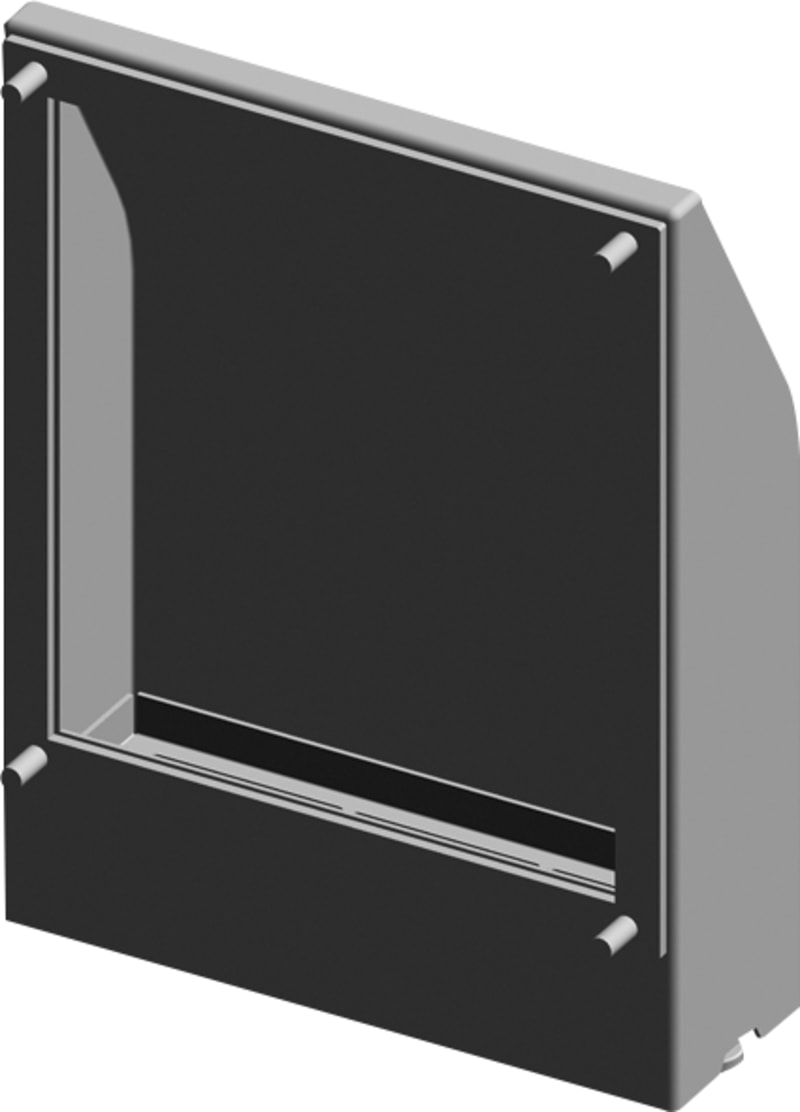 Schneider Electric EMC cover cut-out 291X291 with filter IP55 NSYCAP291LE