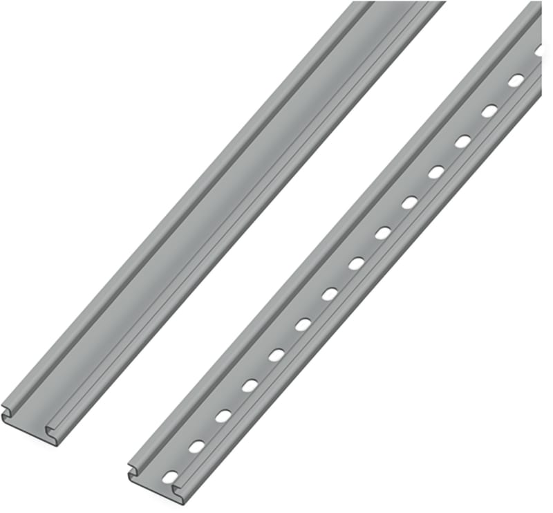 Schneider Electric One double-profile mounting rail perforated 35X15 L2000 Supply: 20 NSYDPR200D