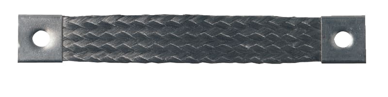 Schneider Electric Earth braids section 6mm², length 150mm, eyebolt 7MM. Packaging unit: 10. NSYEB156D6