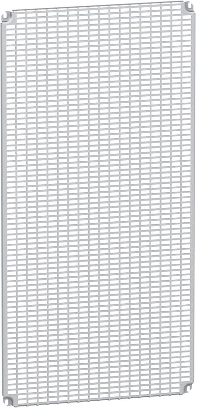 Schneider Electric Monobloc perforated plates H400XW400MM with universal perforations 11X26MM NSYMR44