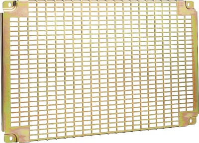 Schneider Electric Monobloc perforated plates H600XW400MM with universal perforations 11X26MM NSYMR64