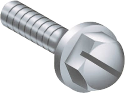 Schneider Electric Self-tapping screw 6.3X16MM + captive washer. Supply: 100 units NSYS16M6HS