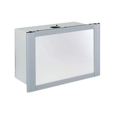Schneider Electric HMI encl. PanelSet S3CM. H300XW300XD200IP54 IK10, RAL7035.REAR door. NSYS3CM303020