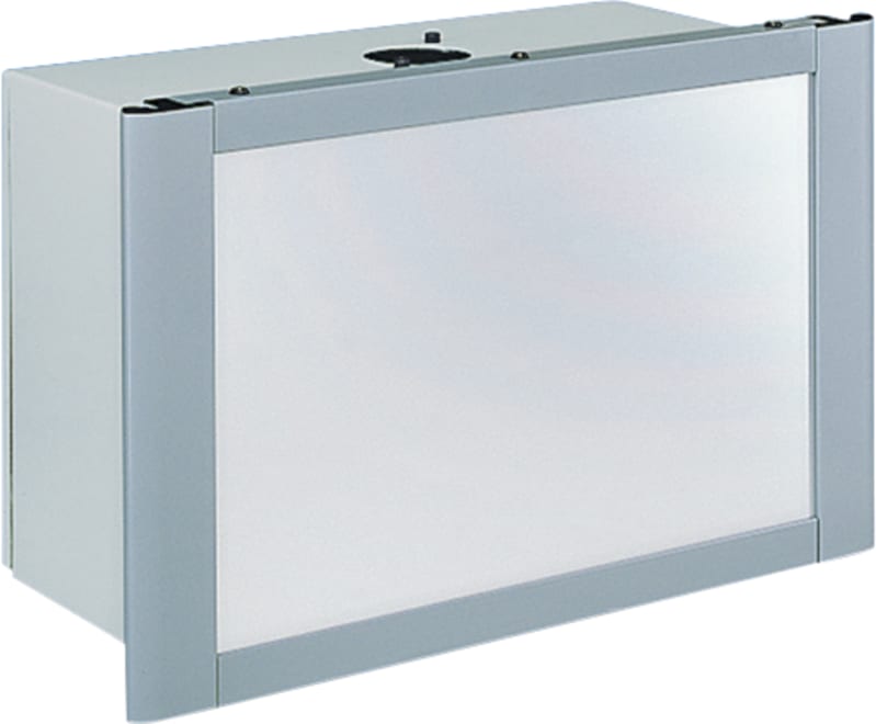 Schneider Electric HMI encl. PanelSeT S3CM. H300XW400XD200IP54 IK10, RAL7035.REAR door. NSYS3CM304020