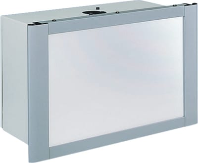 Schneider Electric HMI encl. PanelSeT S3CM. H300XW400XD200IP54 IK10, RAL7035.REAR door. NSYS3CM304020