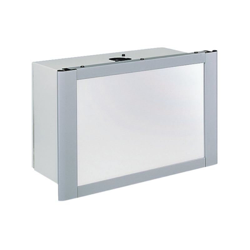 Schneider Electric HMI encl. PanelSet S3CM. H400XW400XD200IP54 IK10, RAL7035.REAR door. NSYS3CM404020
