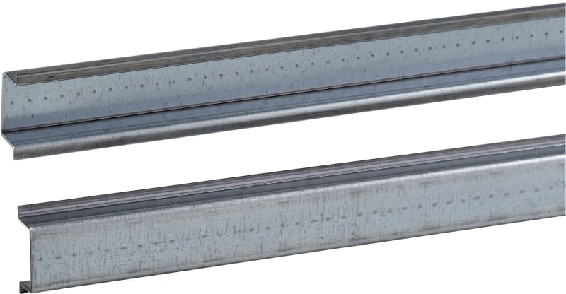 Schneider Electric One symmetric mounting rail 35X15 L300MM type B - Wall mounting - Supply: 20 NSYSDR30B