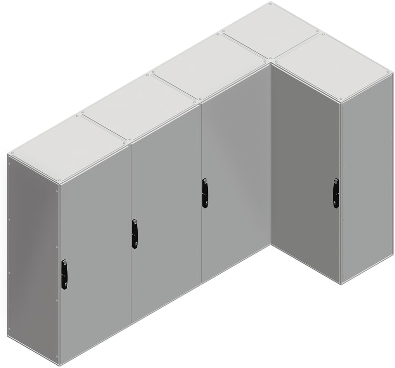 Schneider Electric PanelSeT SFN Reinforced Coupling Kit 4-Piece (NSYSFBKR)