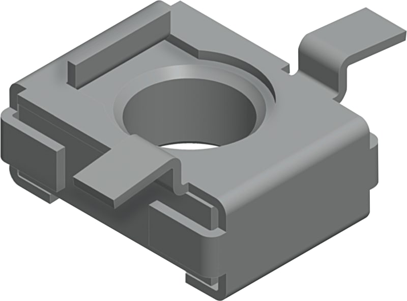 Schneider Electric Removable cage nut M8. Supply: 50 units NSYCNM8