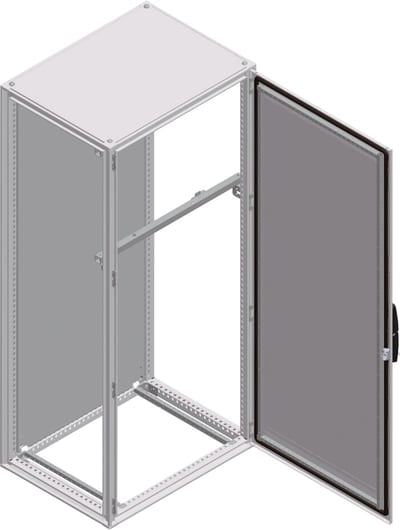 Schneider Electric set of 2 PanelSeT SF/SM partial 19" swing rack supports - 600 mm NSYRSWSP6