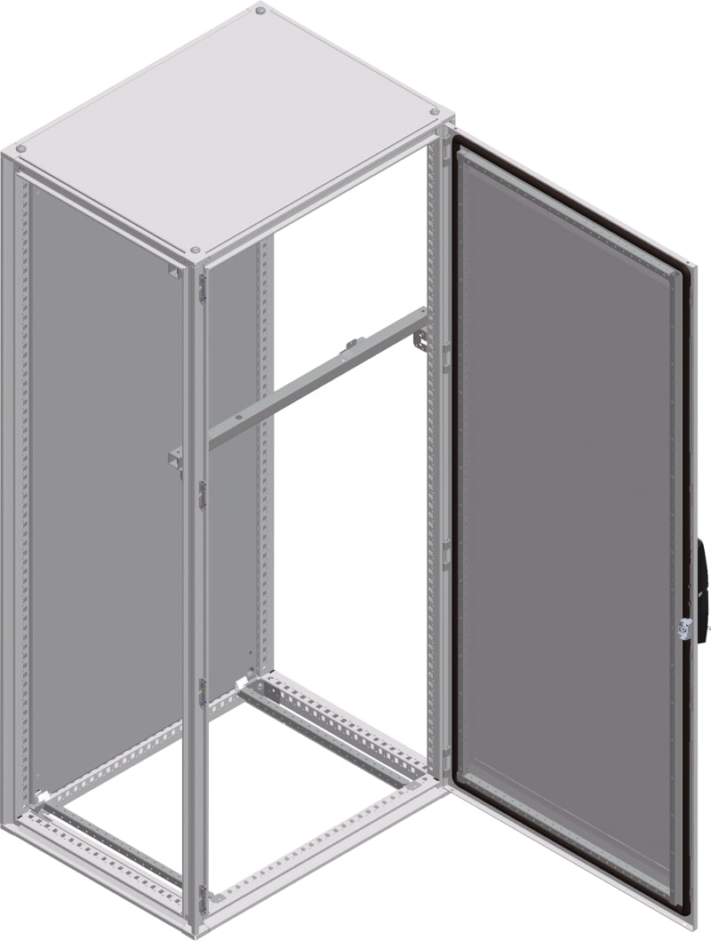 Schneider Electric set of 2 PanelSeT SF/SM partial 19" swing rack supports - 800 mm NSYRSWSP8