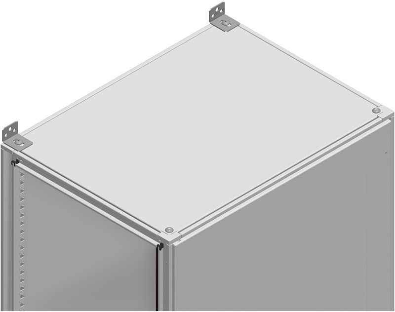 Schneider Electric Wall fixing support, PanelSeT SFN, PanelSet SF, steel, set of 2 NSYSFWFIX