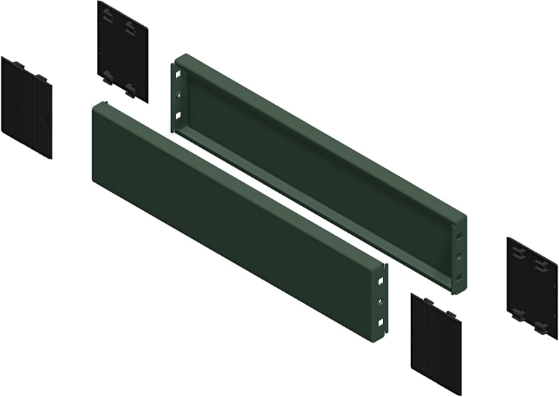 2 Plinth sides 600X100 (NSYSPS6100SD)