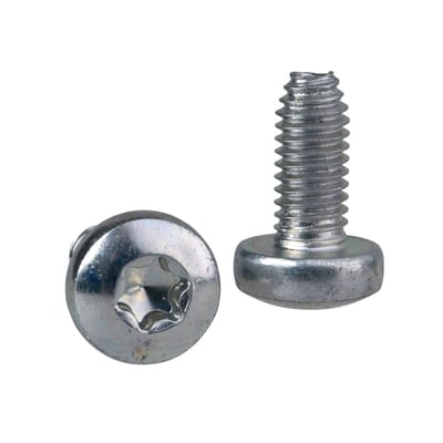 Schneider Electric Self-tapping Torx screw M6X12MM + captive washer. Supply: 100 units NSYST30M6S