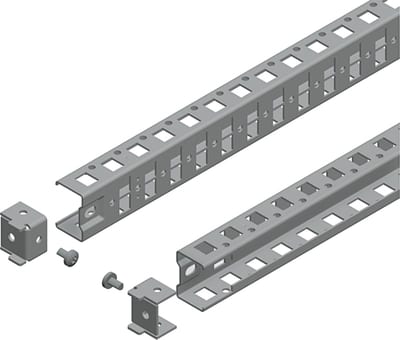 Schneider Electric Universal cross rails, PanelSeT SFN, PanelSeT SF, PanelSeT SM, H40 W1100MM, 1 row, set of 2 NSYSUCR40110