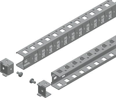 Schneider Electric Universal cross rails, PanelSeT SFN, SF, SM, H40 W2200MM, 1 row, set of 2 NSYSUCR40220