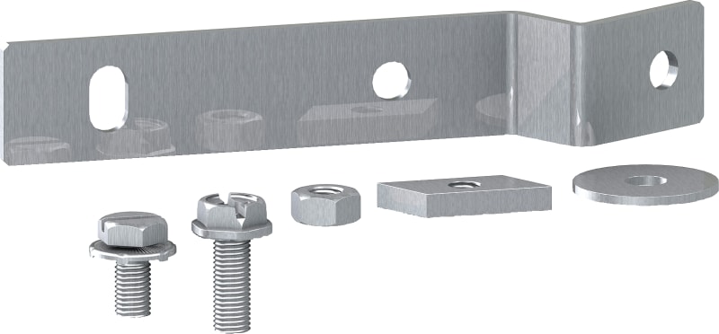 2 earth busbar with brackets (NSYEDCOC)