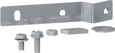 2 earth busbar with brackets