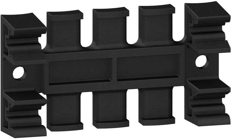 Schneider Electric Set of 10 cable supports made of plastic, length 75MM. NSYSCCDINLG75