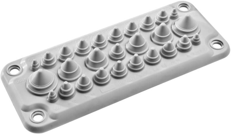 Schneider Electric Cable entry membrane, PanelSeT, PanelSet, type FL21 with 25 entrances IP66 NSYAECPFLT25
