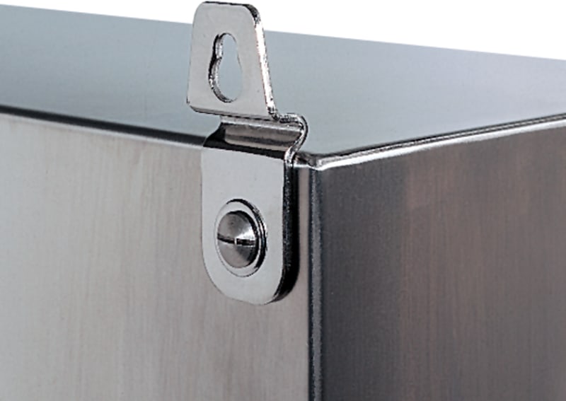 Schneider Electric NSYFCMX Stainless Steel 304 Wall Fixing Bracket Set for SMX