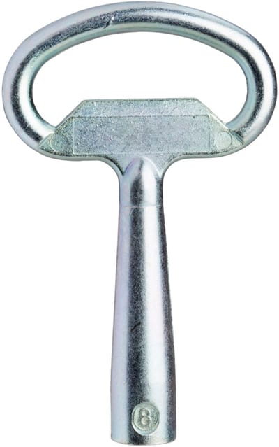 Schneider Electric NSYLC8 Key with 8 mm Square Insert for PanelSeT