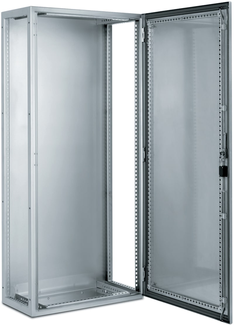Schneider Electric SFX 304L stainless suitable enclosure, H1800XW800XD400MM, Scotch Brite® finish. NSYSFX18840