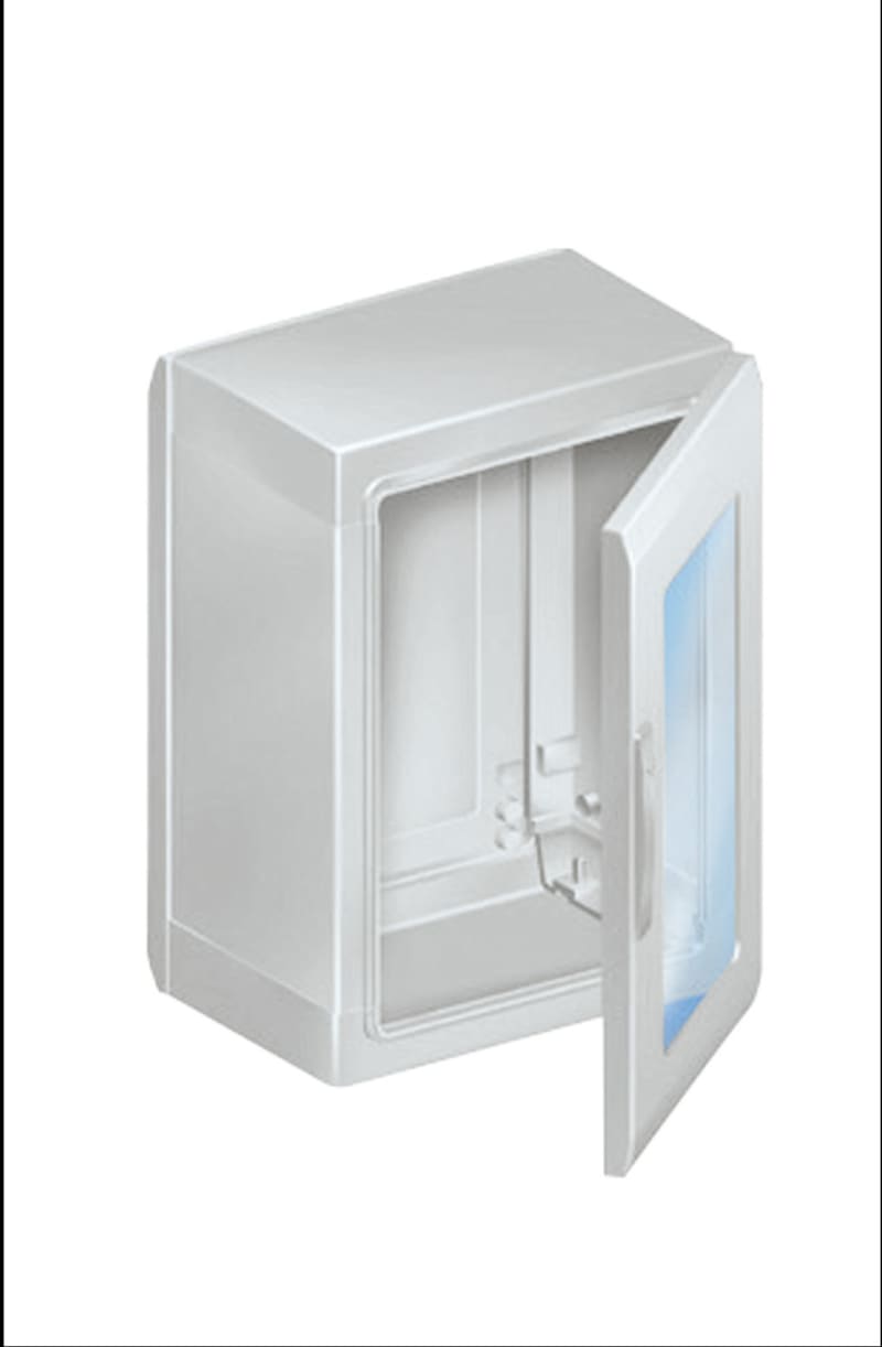 Schneider Electric Floor standing encl. polyester vers.PLA compl.sealed 1250X750X320 IP65 glazed NSYPLA1273TG