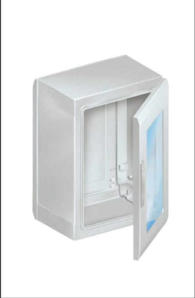 Schneider Electric Floor standing encl. polyester vers.PLA compl.sealed 750X500X320 IP65 glazed NSYPLA753TG