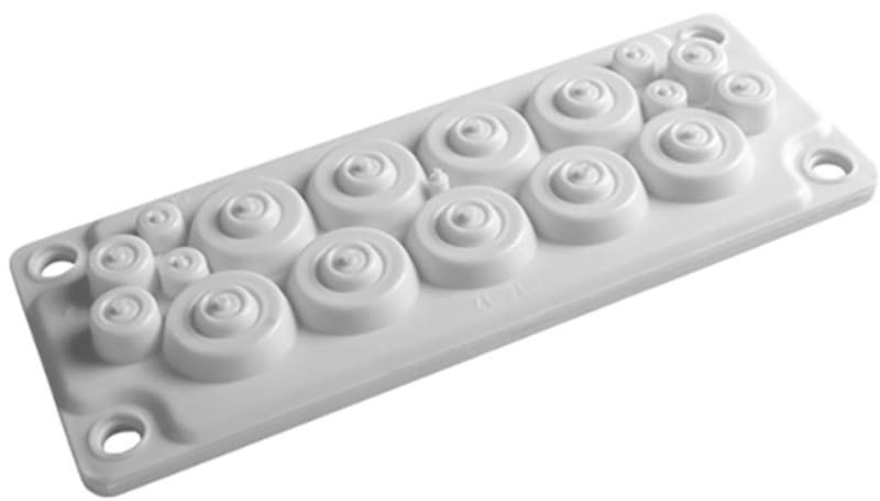 Function Accessories for enclosures, for cable entry Multi kabelflenser HTC-17